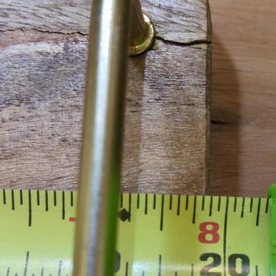 Golden Metal Handle Charcuterie Board