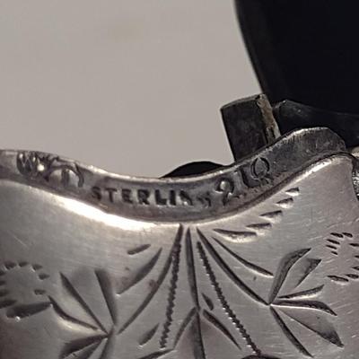 Vintage Sterling Silver Match Safe- Approx Weight 26 Grams (#332)