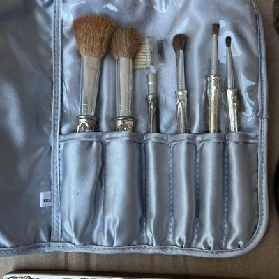 Vintage Silver Plated 14 Pc Highly Carved Early 1900s Dresser Set
