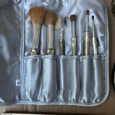 Vintage Silver Plated 14 Pc Highly Carved Early 1900s Dresser Set