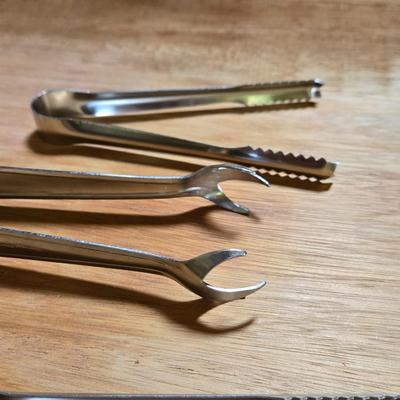 Mini Tongs & Mini Wood Utensils