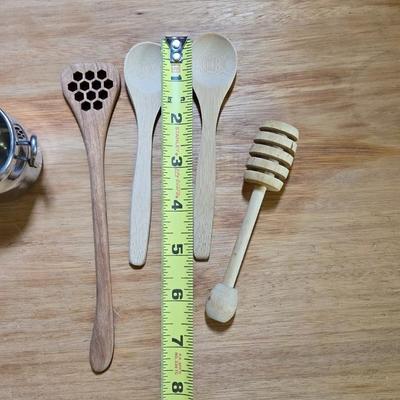 Mini Tongs & Mini Wood Utensils