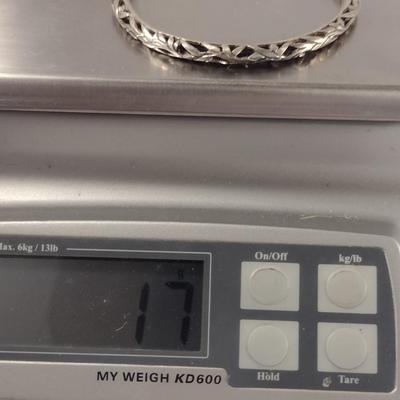 Sterling Silver Bangle Bracelet (#337-A)