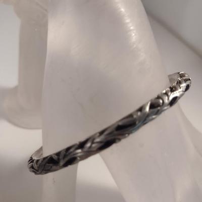 Sterling Silver Bangle Bracelet (#337-A)