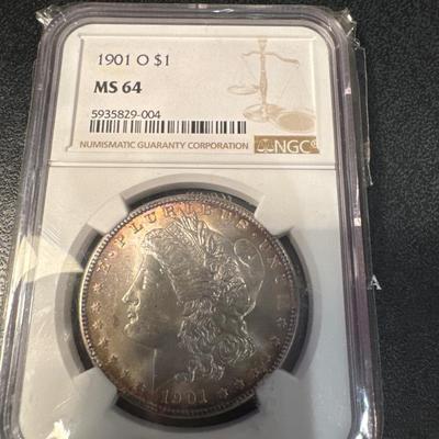 1901 O MORGAN MS64