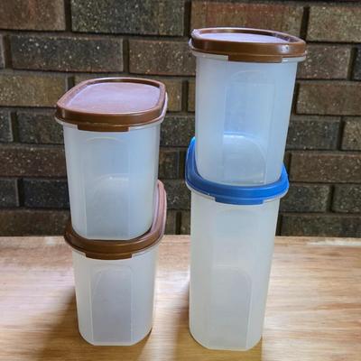 (4) Tupperware Storage Set
