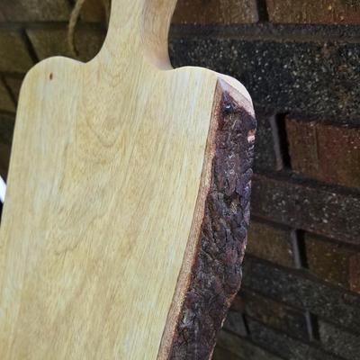 World Market Live Edge Charcuterie Board