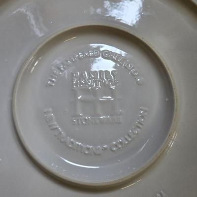 Pamper Chef 13.5" White Round Platter
