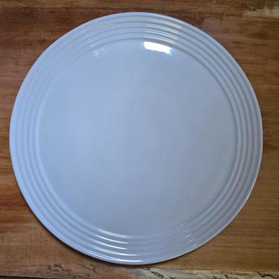Pamper Chef 13.5" White Round Platter