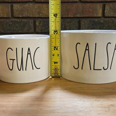 Rae Dunn Guac and Salsa Bowls