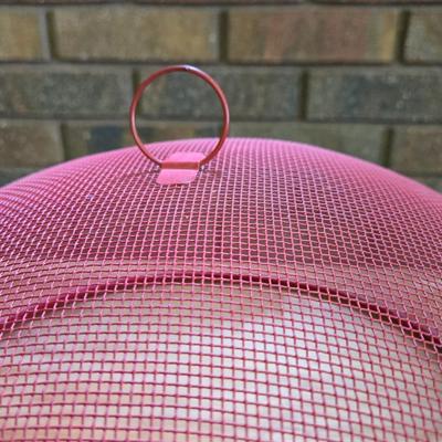 Red Wire Food Dome