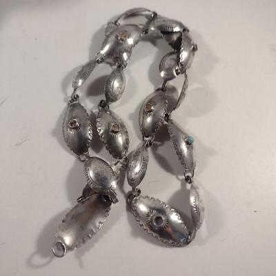 Sterling Silver Belt- Approx 30" Long- Approx Weight 66 Grams (#350)
