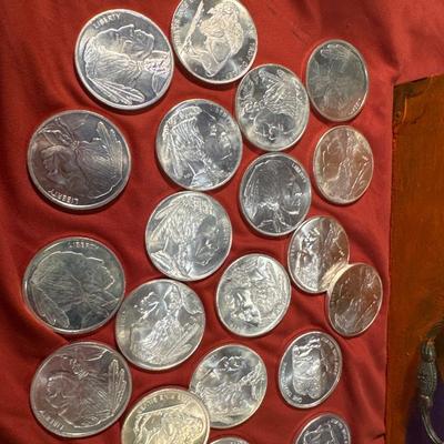 Lot of 20 BUFFALOS .999 SILVER 1 OZ