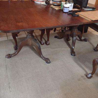 Wooden Dining Table- Approx 68" x 48" x 29 1/2" Tall