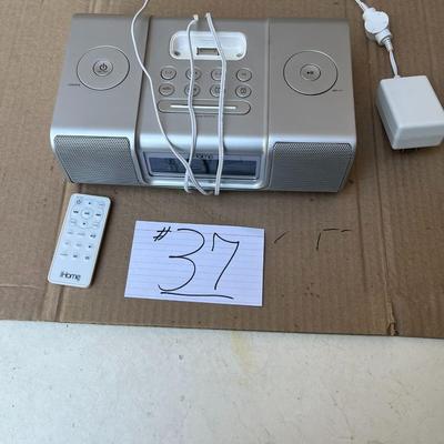 iHome Radio with Speakers and Remote Control, Works