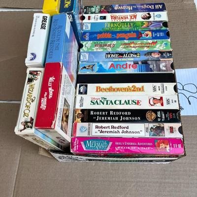 Assorted VCR Tapes