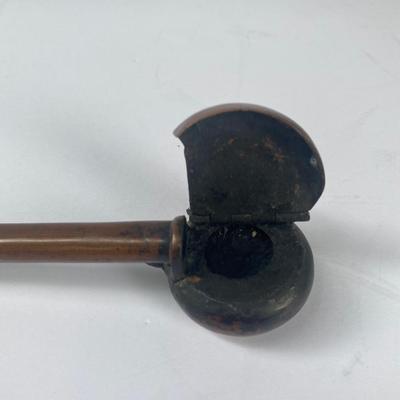 Antique portable Japanese Ink well with Quill