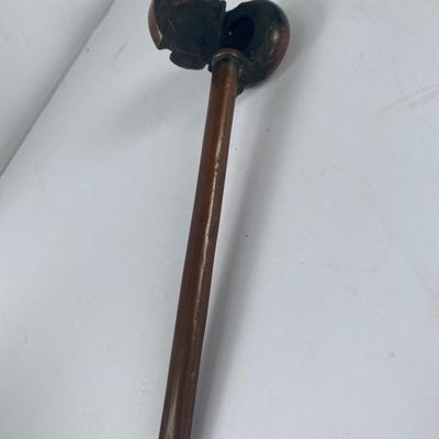 Antique portable Japanese Ink well with Quill