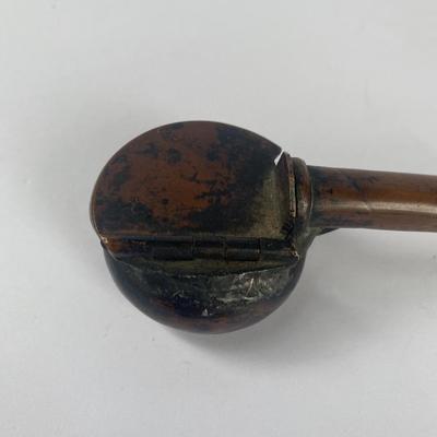 Antique portable Japanese Ink well with Quill