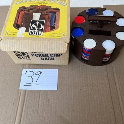 Revolving Poker Chip Rack