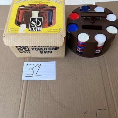 Revolving Poker Chip Rack