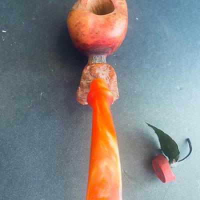 Vintage Georgetown Tobacco Signed Mr. Groum Pipe of Distinction