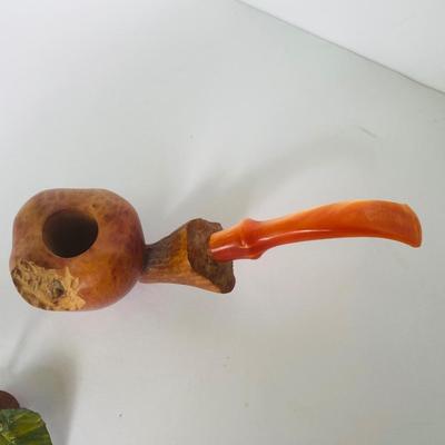 Vintage Georgetown Tobacco Signed Mr. Groum Pipe of Distinction
