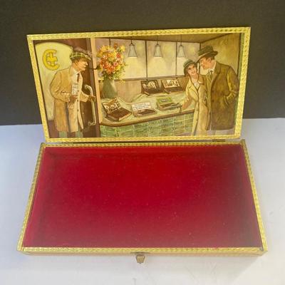 Brazil Trullerie Malsch/Heidelberg West Germany Cigar Box in exquisite condition