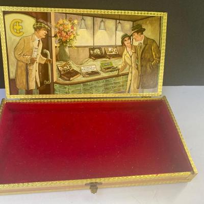 Brazil Trullerie Malsch/Heidelberg West Germany Cigar Box in exquisite condition