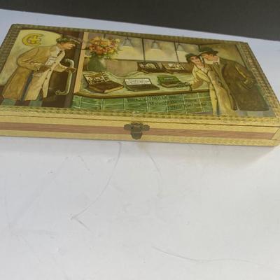 Brazil Trullerie Malsch/Heidelberg West Germany Cigar Box in exquisite condition