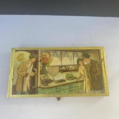 Brazil Trullerie Malsch/Heidelberg West Germany Cigar Box in exquisite condition