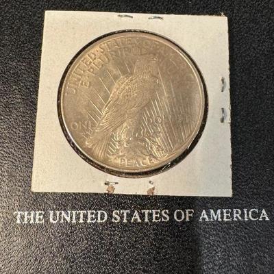 1923 D PEACE DOLLAR BRILLANT UNCIRCULATED