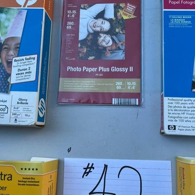 Kodak / HP 5 Packs of Premium Photo Paper