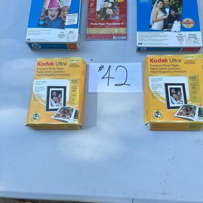 Kodak / HP 5 Packs of Premium Photo Paper