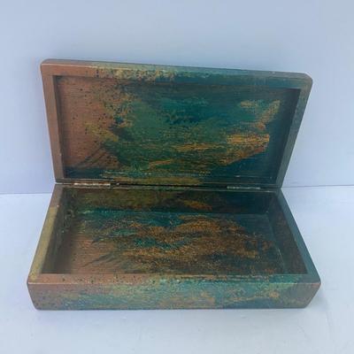 Antique New York City Public Schools DoorKnob and Trinket Box