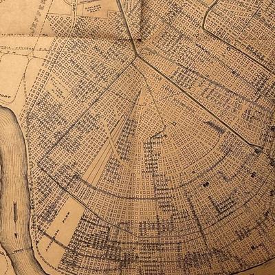 The New Orleans Picayune’s Map of New Orleans, 1909