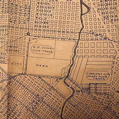 The New Orleans Picayune’s Map of New Orleans, 1909