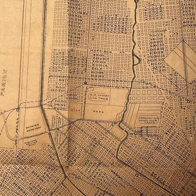 The New Orleans Picayune’s Map of New Orleans, 1909