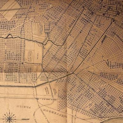 The New Orleans Picayune’s Map of New Orleans, 1909