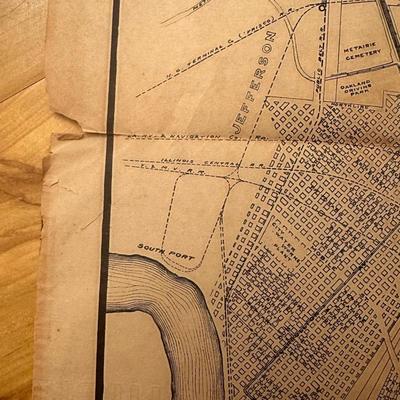The New Orleans Picayune’s Map of New Orleans, 1909