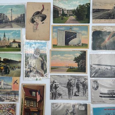Miscellaneous Vintage Post Cards (53 Total)