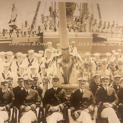 U.S.S. Salem Poster and Miscellaneous Pictures