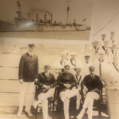 U.S.S. Salem Poster and Miscellaneous Pictures