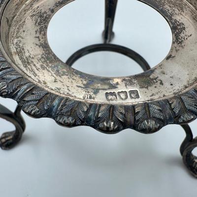 Antique Hallmarked Sterling Chafing Dish