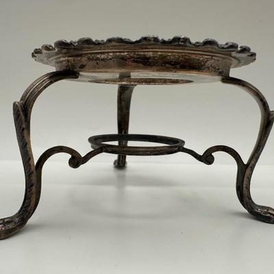 Antique Hallmarked Sterling Chafing Dish