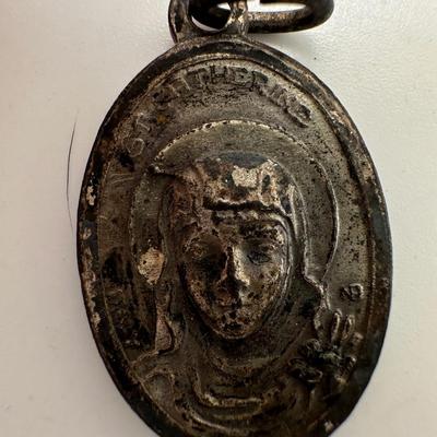 Vintage Religious Medals & Cross