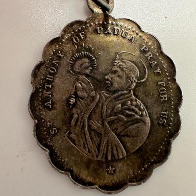 Vintage Religious Medals & Cross