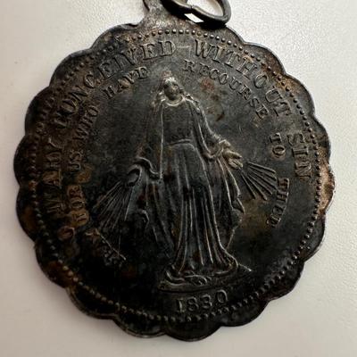 Vintage Religious Medals & Cross
