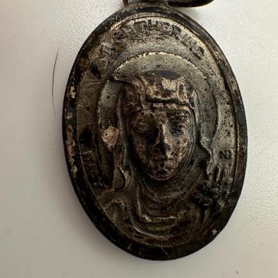 Vintage Religious Medals & Cross