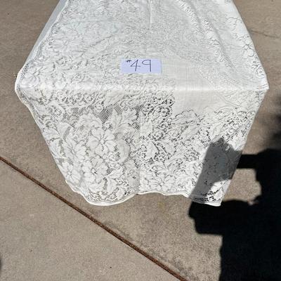 Fancy Lace Tablecloth